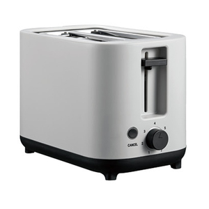 محمصة خبز سوداء من قطعتين كهربائية 2-CE/GS محمصة كهربائية 2 شريحة واسعة إضافية مدمجة تناسب أي مكان - Product Image 1