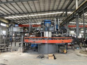 Speziell für ein schicht ige und zwei schicht ige Produkte entwickelt Terrazzo Beton fliesen hydraulische Press maschine - Product Image 3