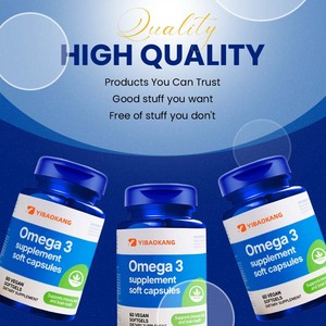 Les algues <span class=keywords><strong>Omega</strong></span> 3 contiennent du DHA EPA DPA un substitut d'huile de poisson qui soutient la santé immunitaire du cœur et du cerveau - Product Image 6