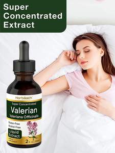 Vente en gros OEM ODM Marque privée Gouttes d'extrait <span class=keywords><strong>de</strong></span> graines <span class=keywords><strong>de</strong></span> valériane 60 ml Sans alcool Végétarien Sans OGM Sans gluten Aliment santé - Product Image 4