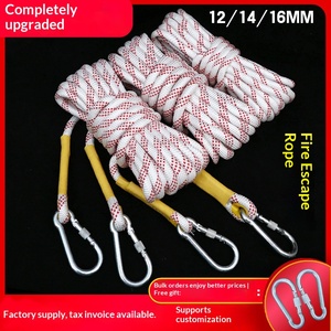 Cuerda de seguridad de nailon, cuerda contra incendios, cuerda de escape, cuerda para alta altitud, cuerda para escalada al aire libre, cuerda de poliéster - Product Image 2