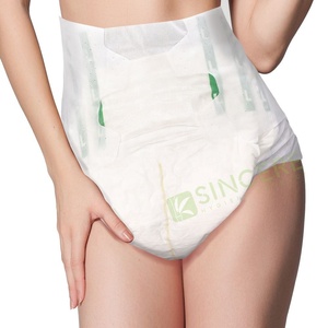 Soins féminins hypoallergéniques, couches pour adultes imprimées personnalisées <span class=keywords><strong>de</strong></span> première qualité, épaisses en bambou et en maïs, pour la <span class=keywords><strong>nuit</strong></span>, prévention des fuites 3D, ISO - Product Image 1