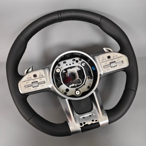 Volante Personalizado para <span class=keywords><strong>Mercedes</strong></span> Benz <span class=keywords><strong>AMG</strong></span> W204 W205 <span class=keywords><strong>Cla</strong></span> C117 A250 W212 E63 - Product Image 4