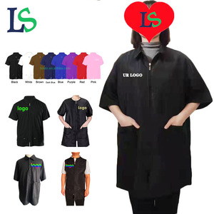 Vestes de travail professionnelles pour coiffeurs, vêtements personnalisés avec logo, uniforme pour le personnel de salon de beauté, esthéticiennes, pour femmes - Product Image 1