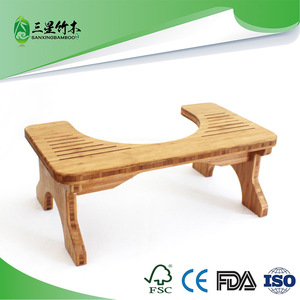 <b>Bamboo</b> toilet footstool, <b>bamboo</b> toilet seat, toilet squat step <b>stool</b>, <b>bamboo</b> toilet seat - Product Image 5