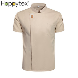 Nouvelle Veste de Chef Unie pour Homme et Femme, Blouse de Travail de Cuisinier pour <span class=keywords><strong>Restaurant</strong></span>, Boulangerie, Traiteur, Tenue Professionnelle de Cuisine - Product Image 4