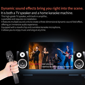 Phòng khách âm thanh Stereo máy tính để bàn TV KTV loa hoạt động Hifi kệ sách đặt tại nhà hệ thống âm thanh karaoke 2.0 - Product Image 3