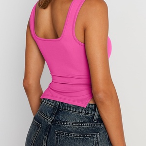 Top Corto sin Mangas con Espalda Descubierta para Mujer, Estilo Veraniego, para Salir de Noche, Bonito y Plisado, Estilo Dulce, Ropa de Fiesta para Mujer, Sexy - Product Image 2