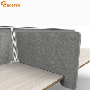 Panneaux d'écran acoustique en Fiber de Polyester PET de taille OEM, panneaux acoustiques absorbant le son, <span class=keywords><strong>cloison</strong></span> de bureau <span class=keywords><strong>amovible</strong></span> - Product Image 5