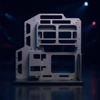 Socooler Elegant Gaming PC Case SOC-AE-360-Y Light Pollution Enthusiast New Design EATX Aerometal Silver Computer Tower Rack