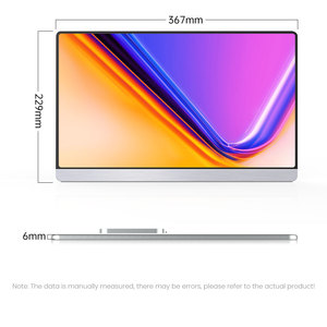 חדש סופר דק 5mm FHD UHD מגע נייד צג 16.1 אינץ USB-C צג משחקי צג <span class=keywords><strong>4K</strong></span> 156 133 מחשב נייד מסך extender - Product Image 4