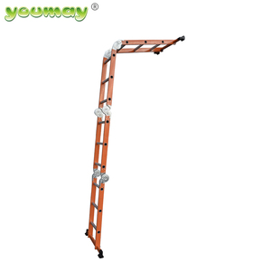 Top xếp hạng có thể gập lại thang an ninh đa mục đích Kính thiên văn nhôm thang - Product Image 6