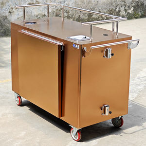 노점 스낵 카트 상업용 거리 명승지 배수 커피 카트 모바일 프로모션 푸드 트럭 - Product Image 2