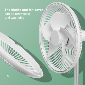 Ventilateur de table portable rechargeable par USB 8000 mAh, hauteur réglable, avec design pliable et télescopique robuste - Product Image 4
