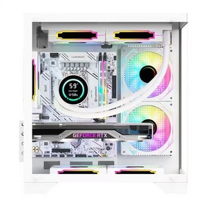 <span class=keywords><strong>PC</strong></span> de jeu personnalisé I5 12400F RTX 4060 H610M – Ensemble d'équipement informatique de bureau en gros - Product Image 5