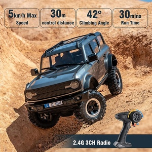 EAZYRC <span class=keywords><strong>Bronx</strong></span> 4WD Mini Crawler 1 18 RTR con Bodyshell duro e luci LED giocattolo telecomandato per gli appassionati di fuoristrada - Product Image 4