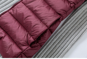 Piumino leggero gilet da donna autunno inverno senza colletto gilet e gilet da donna <span class=keywords><strong>taglie</strong></span> <span class=keywords><strong>forti</strong></span> - Product Image 5