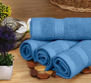 China Factory Wholesale 35*75 cm 70*140 cm Custom logo Package Hand Face Bath <b>Towels</b> <b>Sets</b> 100% Pure Cotton 3 Pieces <b>Towel</b> <b>Set</b> - Product Image 5