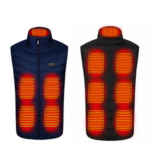 Dericsson USB Rechargeable <b>Electric</b> Men's Heating Vest Motorcycle <b>Heated</b> Vest <b>Jackets</b> - Product Image 1