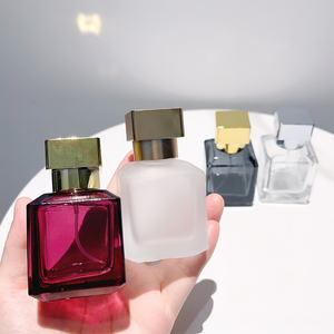 Spot spiral perfume <b>bottle</b> color press <b>spray</b> <b>bottle</b> glass <b>empty</b> <b>bottle</b> cosmetics replacement <b>bottle</b> 50ml - Product Image 2