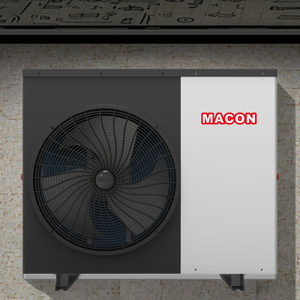 ปั๊มความร้อนจากแหล่งอากาศสำหรับ Macon 16KW 8KW สามเฟส R290สารทำความเย็นสำหรับใช้ในโรงแรมมีปั๊มน้ำ - Product Image 4