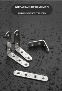 ขายส่งขายปลีก ตัวเชื่อมต่อเตียงสแตนเลสสำหรับตู้เก็บของ ห้องนอน ห้องครัว และห้องน้ำ - Product Image 3