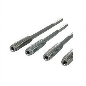 Boulon à tête hexagonale à double extrémité en acier haute résistance KONFU pour applications de machines et de construction Fabriqué à Taïwan - Product Image 1