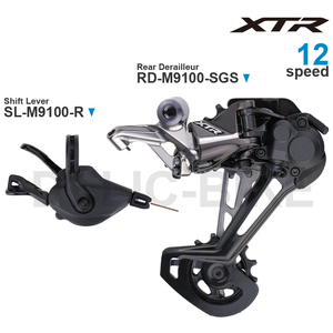 Groupe <span class=keywords><strong>SHIMANO</strong></span> XTR <span class=keywords><strong>M9100</strong></span> 1x12v SL-<span class=keywords><strong>M9100</strong></span>-R manette de vitesse et <span class=keywords><strong>RD</strong></span>-<span class=keywords><strong>M9100</strong></span>-SGS dérailleur arrière 12 vitesses pièces d'origine - Product Image 2