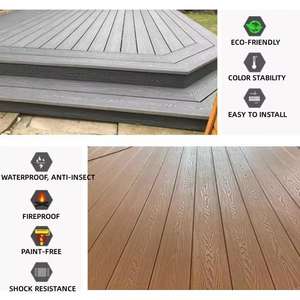 Tarima de WPC Laminada para Terraza, Resistente a los Rayos UV, Duradera e Impermeable, Precio de Materia Prima - Product Image 5