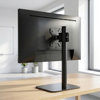 Nouveau support de bureau en acier laminé à froid robuste, prix direct usine, compatible VESA 75x75 100x100 pour moniteurs de 14 à 43 pouces, capacité 15 kg, approvisionnement en gros