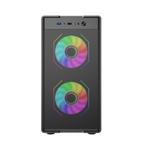 Nuevo Gabinete para PC Gamer con USB 3.0, Caja para PC MATX con Cristal Templado