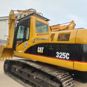 Prêt à expédier 25 tonnes Cat 325C 325D 325BL 325DL 325D2 Excavatrice sur chenilles hydraulique d'occasion Excavatrice d'origine à vendre - Product Image 4
