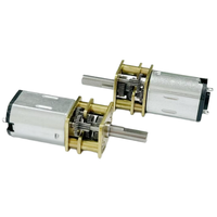 Motor DC Mini 12mm 6V Magnet Permanen dengan Gear, Anti Ledakan, Pemasangan Flens untuk Peralatan Rumah Tangga, Sepeda Listrik & Robot