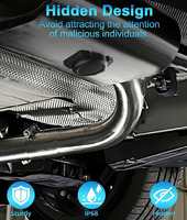 Funda de Silicona Resistente, Carcasa Protectora Antiarañazos Compatible con Rastreadores GPS Magnéticos para Múltiples Usos