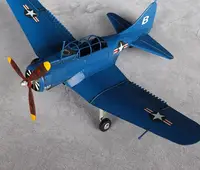 레트로 빈티지 비행기 비행기 모델