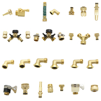 YOD Robinet en laiton forgé sur mesure, filetage femelle 3/4\" 1/2\", connecteur rapide, garantie 3 ans pour l'arrosage des tuyaux d'arrosage