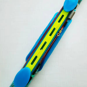 Enrouleur de ligne universel pour canne à pêche, avec plaque en caoutchouc souple, matériau ABS, pour la pêche en eau douce - Product Image 1