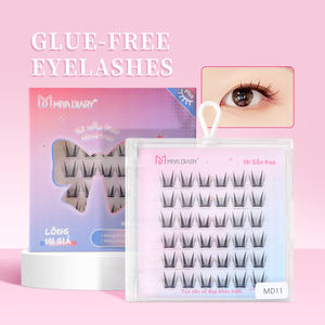 Extensions de cils Volume faites à <span class=keywords><strong>la</strong></span> main en cheveux synthétiques <span class=keywords><strong>6</strong></span> rangées prédécoupées segmentées DIY Lash Sets - Product Image 1