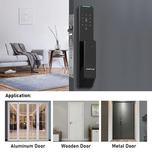 ALLEGION MILRE Fingerprint <b>Lock</b> <b>Smart</b> Card Digital Code Electronic Door <b>Lock</b> Home Security Mortise <b>Lock</b> KX2 Door <b>Lock</b> <b>Smart</b> - Product Image 2