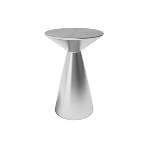 Nhà máy cung cấp nóng bán tiết kiệm không gian thiết kế có tính năng thân thiện với gia đình quán cà phê bảng thép không gỉ bàn tròn - Product Image 2