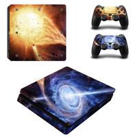 Sac en mousse en Stock pour PS5 ABS jeux colorés pour PS4 Slim Pro autocollants peau pour PS4 Console décalcomanies couverture