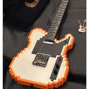 Guitare électrique 6 cordes avec corps <span class=keywords><strong>en</strong></span> résine photosensible et touche <span class=keywords><strong>en</strong></span> palissandre - Product Image 1