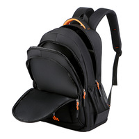 Sac à dos pour ordinateur portable d'affaires de grande capacité en nylon polyester imperméable unisexe transfrontalier pour l'école des étudiants de voyage