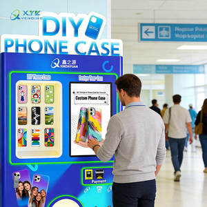 Máquina Expendedora <span class=keywords><strong>de</strong></span> Fundas Personalizadas para Teléfonos Móviles, Impresora <span class=keywords><strong>de</strong></span> Fundas para Teléfonos con Monedas, Personalizable OEM - Product Image 1