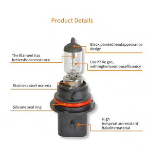 Bombilla Halógena para Automóvil de Alta Calidad al Mejor Precio, Bombilla Transparente 9007 12V100/80W, Lámpara Halógena para Iluminación Automotriz, Bombilla para Faros Delanteros - Product Image 5