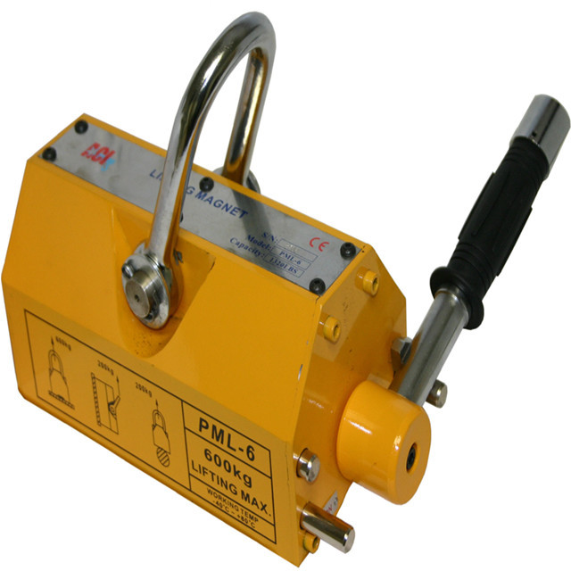 600kg Hand Switchable Permanent Lifting Magnet for Steel Sheets