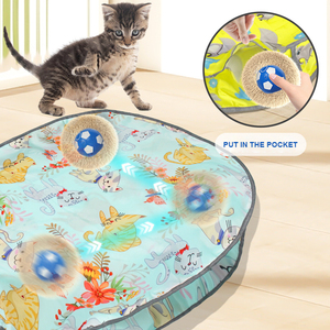 Cute Smart Hot Sale New Rechargeable Silicone Interactive <b>Exercise</b> Ball Fast Rolling Football Hide Seek Mouse - Product Image 5