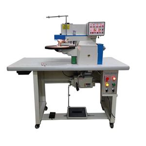 Notebook Automatic Gluing Folding Machine Leather Edge Upper Hot Cement Shoe Making <b>Sewing</b> Tape Edge Folding Bags and Suitcases - Product Image 2
