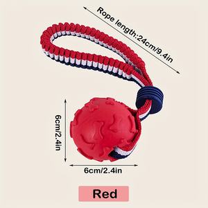 Agresif Chewers interaktif oyun ve diş temizleme için popüler yıkılmaz kauçuk köpek topu çiğnemek oyuncak - Product Image 5