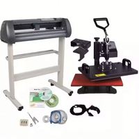 Máquina de Transferencia de Calor Digital y Plotter de Corte de Vinilo de 34 Pulgadas con Software Artcut